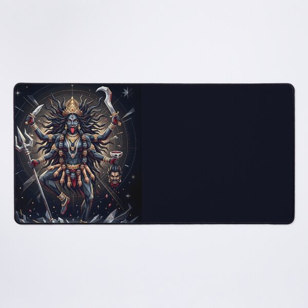 Artikelvorschau, Maa Kali Geometrische Wilde Kunst entworfen und verkauft von hutofdesigns.