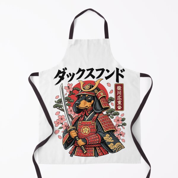 Item preview, Dachshund Samurai Dog Japanese Warrior designed and sold by andre-hollow.