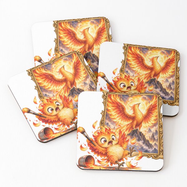 Item preview, Clumsy Phoenix Fierce Portrait designed and sold by SiamSmiles.