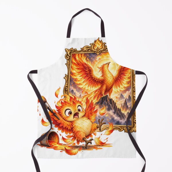 Item preview, Clumsy Phoenix Fierce Portrait designed and sold by SiamSmiles.