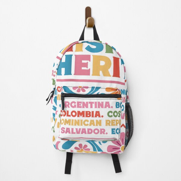 Item preview, Hispanic Heritage Month Rainbow Latino Country Flags Heart designed and sold by LittleNhutton.
