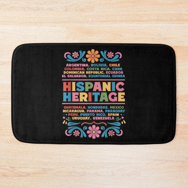 Item preview, Hispanic Heritage Month Rainbow Latino Country Flags Heart designed and sold by LittleNhutton.