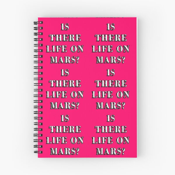 Item preview, is there life on mars sign music song iconic pink designed and sold by Doctor Schtrudel.