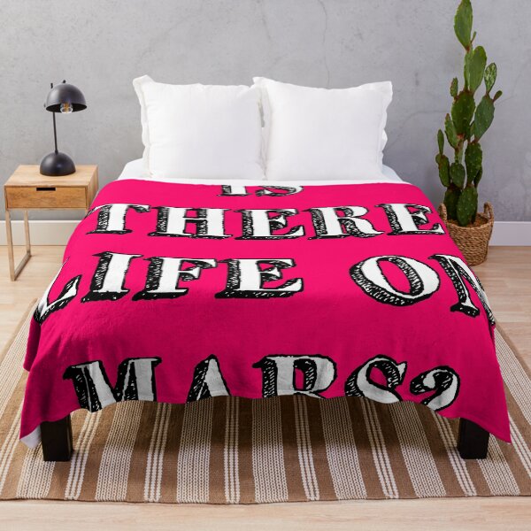 Item preview, is there life on mars sign music song iconic pink designed and sold by Doctor Schtrudel.