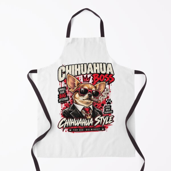 Item preview, chihuahua boss designed and sold by timiparkerart.