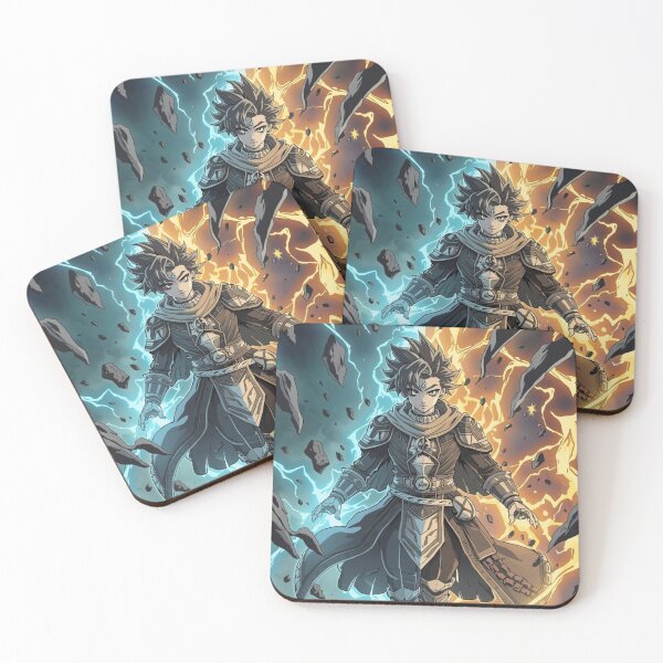 Item preview, Tatsuya, the Dual-Storm Conduit Dark Fantasy - Anime Graphic Design designed and sold by AnimeDrive.