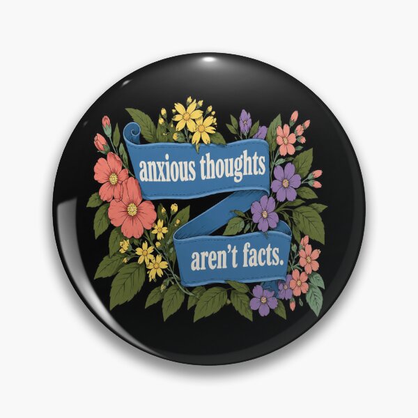 Item preview, Anxious Thoughts Aren't Facts designed and sold by DiyaLin009.