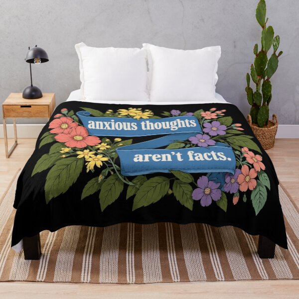 Item preview, Anxious Thoughts Aren't Facts designed and sold by DiyaLin009.