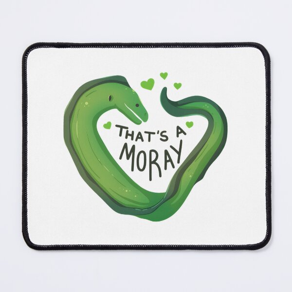 Item preview, That's a Moray Eel - Unique Marine Life Illustration designed and sold by Nishant Turekar.