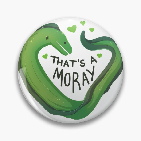 Item preview, That's a Moray Eel - Unique Marine Life Illustration designed and sold by Nishant Turekar.
