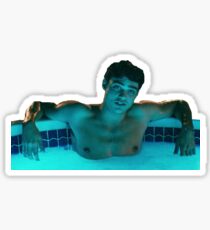 Peter Kavinsky Hot Tub Scene Sticker