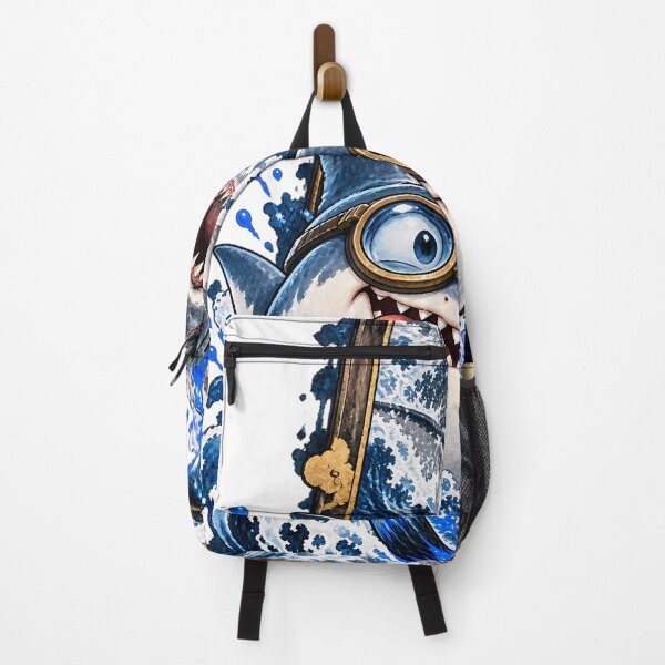 Item preview, Goofy Shark Fierce Portrait designed and sold by SiamSmiles.