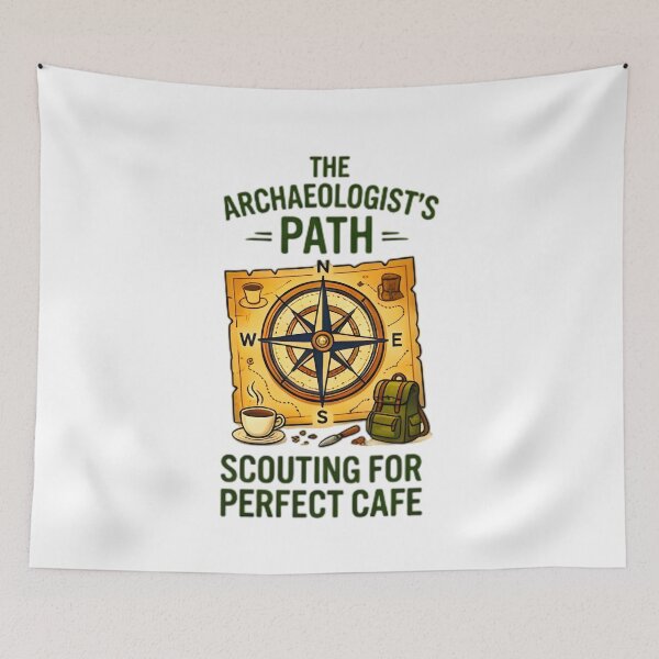 Item preview, The Archaeologist's Path Scouting For Perfect Cafe designed and sold by Pyt27.