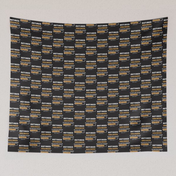 Item preview, Retired Engineer Relaxation Loading Funny Retirement Design designed and sold by MOHAMMEDIDRIES.