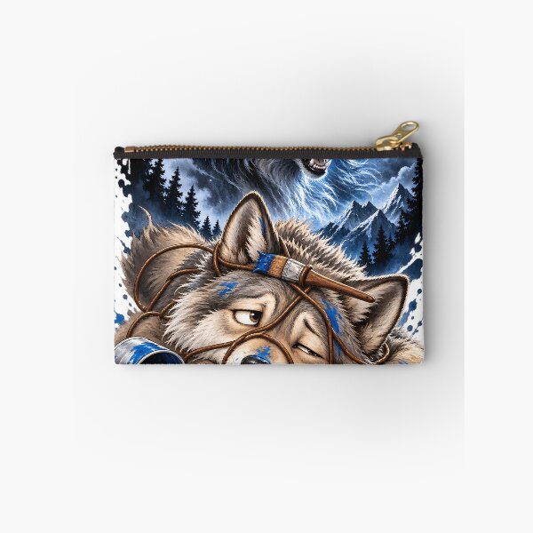 Item preview, Embarrassed Wolf Fierce Portrait designed and sold by SiamSmiles.