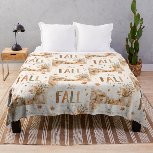 Item preview, Cozy Fall Vibes Watercolor Aesthetic designed and sold by crystalar95.