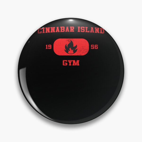 Item preview, Athletic Fire Flame Volcano Island Gym Varsity Badge designed and sold by BrielleKreiger.