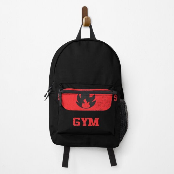Item preview, Athletic Fire Flame Volcano Island Gym Varsity Badge designed and sold by BrielleKreiger.