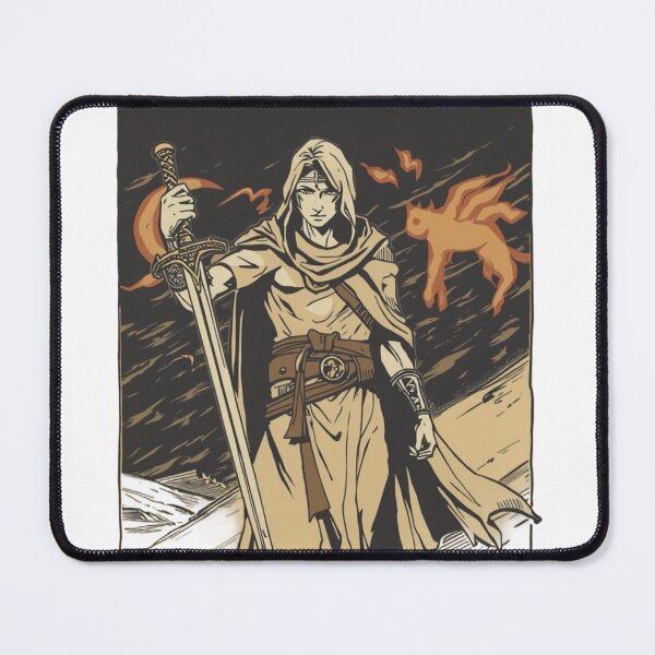 Item preview, Soren, the Dune Stalker Dark Fantasy - Anime Graphic Design designed and sold by AnimeDrive.