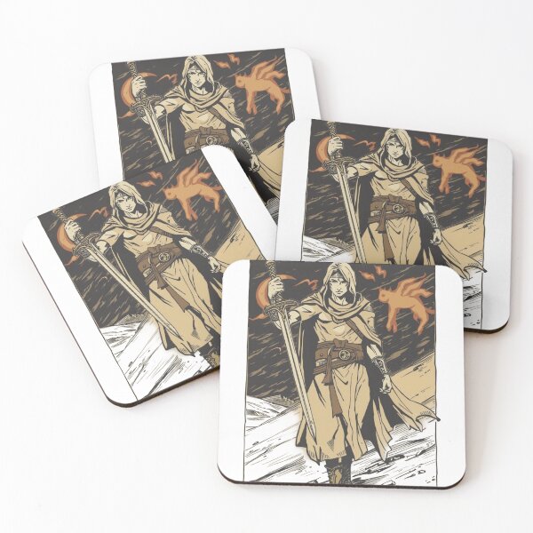 Item preview, Soren, the Dune Stalker Dark Fantasy - Anime Graphic Design designed and sold by AnimeDrive.