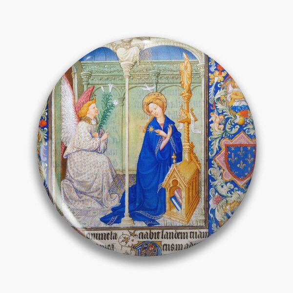 Item preview, Annunciation. Miniature from an illuminated medieval manuscript. designed and sold by likiska.