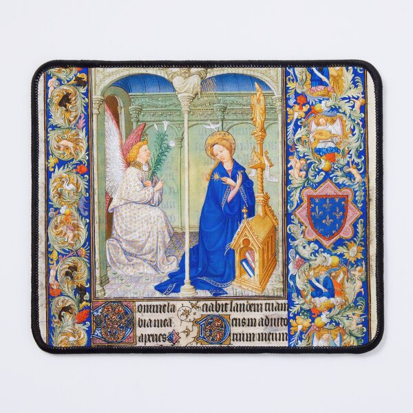 Item preview, Annunciation. Miniature from an illuminated medieval manuscript. designed and sold by likiska.