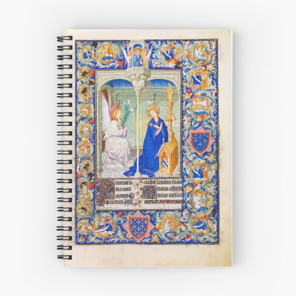 Item preview, Annunciation. Miniature from an illuminated medieval manuscript. designed and sold by likiska.