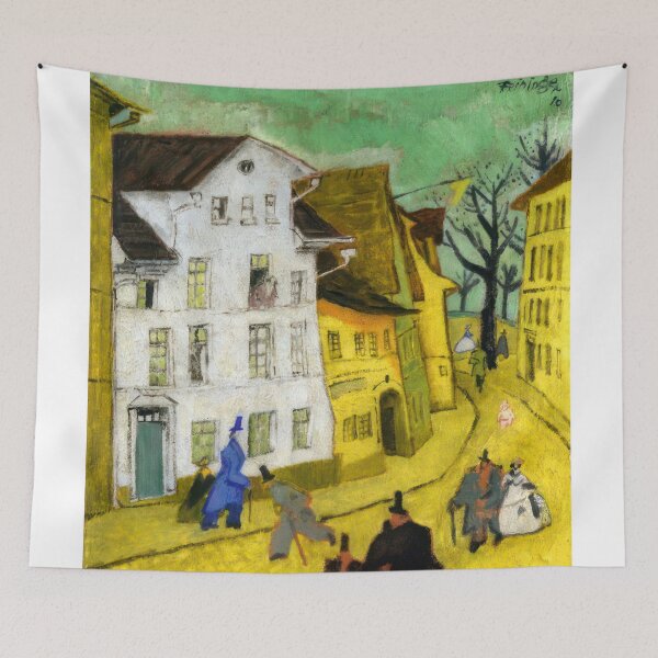 Item preview, Lyonel Feininger  Carnival in Arcueil designed and sold by hg6y.