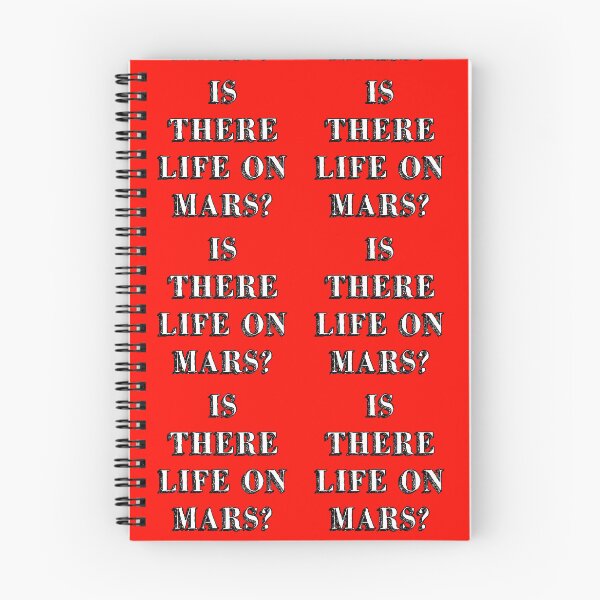 Item preview, is there life on mars sign music song iconic red designed and sold by Doctor Schtrudel.