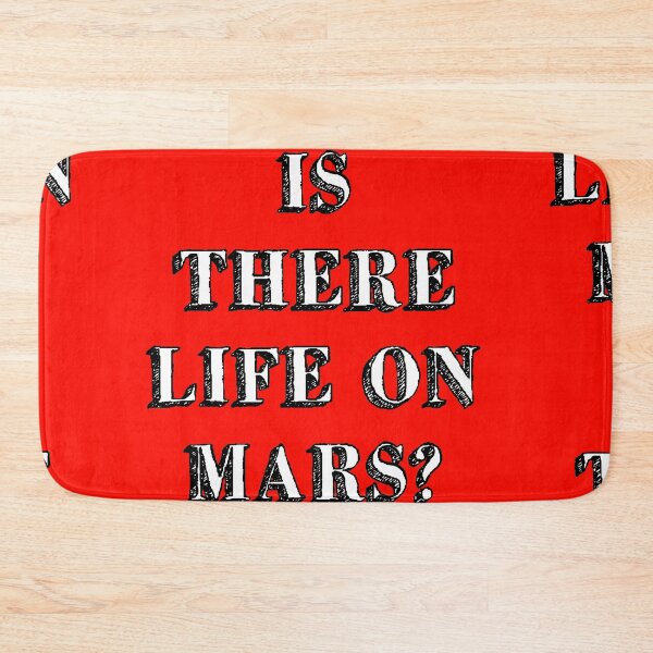 Item preview, is there life on mars sign music song iconic red designed and sold by Doctor Schtrudel.
