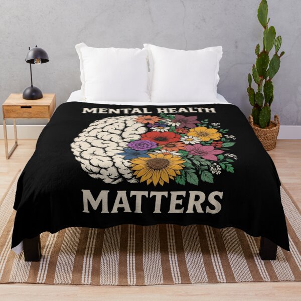 Item preview, Mental Health Matters Floral designed and sold by DiyaLin009.
