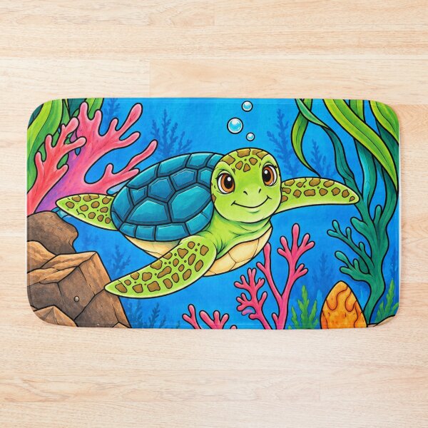 Item preview, The reef turtle designed and sold by PIERRES&MAILLESDesign.