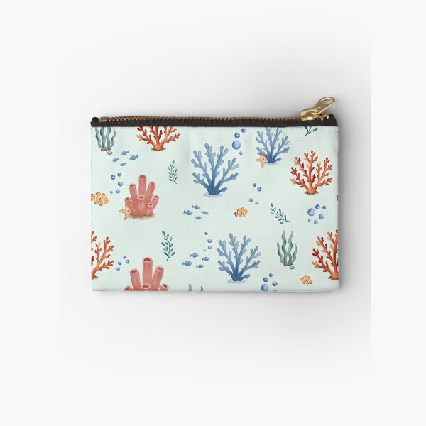 Item preview, Watercolor Coral Reef Ocean Pattern designed and sold by SheHood.