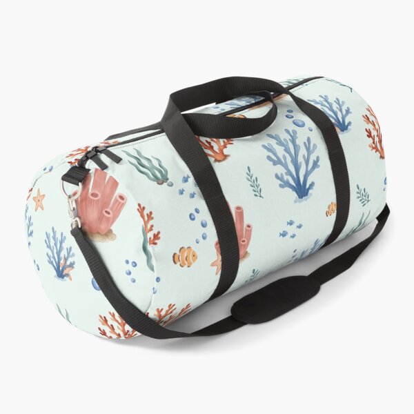Item preview, Watercolor Coral Reef Ocean Pattern designed and sold by SheHood.