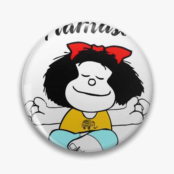 Item preview, Mafalda Namaste Diseño inspirado en la meditación pacífica designed and sold by hanymoussa.