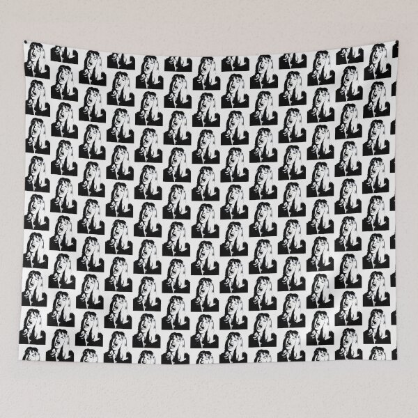 Item preview, Laura Palmer Inspired Mezzotint Art Design with Vintage Aesthetic designed and sold by OssamBec.