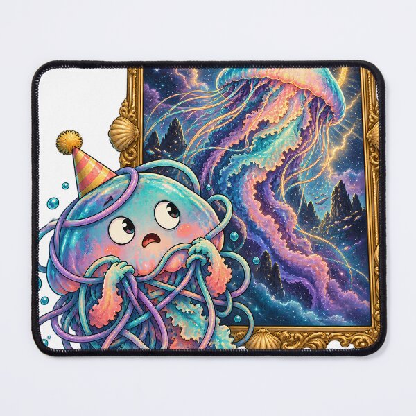 Item preview, Goofy Jellyfish Fierce Portrait designed and sold by SiamSmiles.