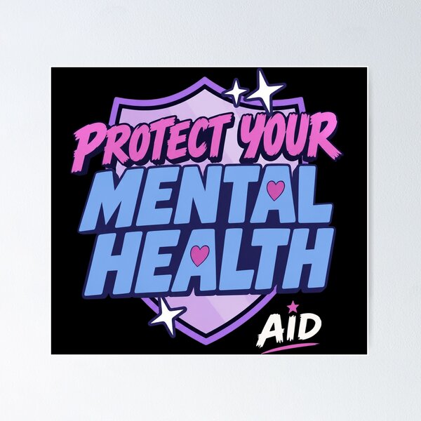 Item preview, Protect Your Mental Health designed and sold by DiyaLin009.