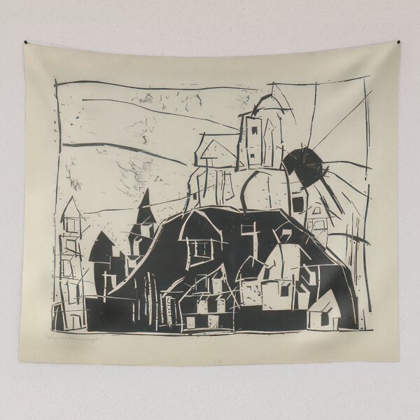 Item preview, Lyonel feininger the blue cloud designed and sold by hg6y.