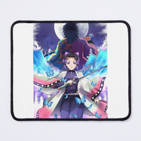 Item preview, Shinobu and Giyu Inspired Demon Slayer Anime Art Design designed and sold by Korkonne.