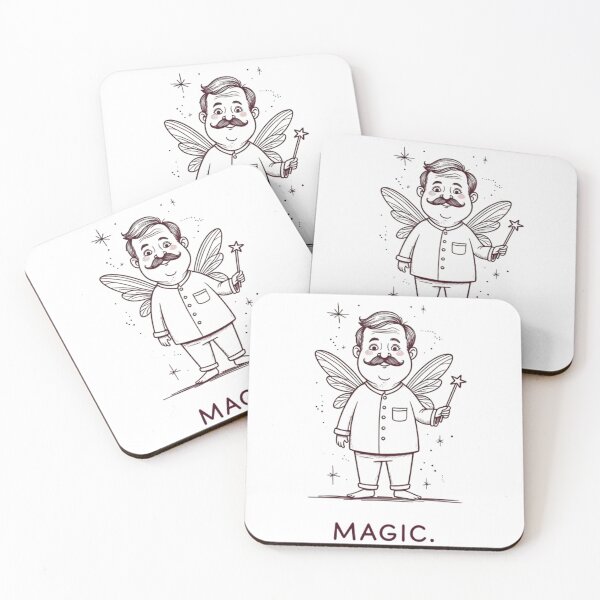 Item preview, Magic Funny Fairy Man designed and sold by Structure-Blue.