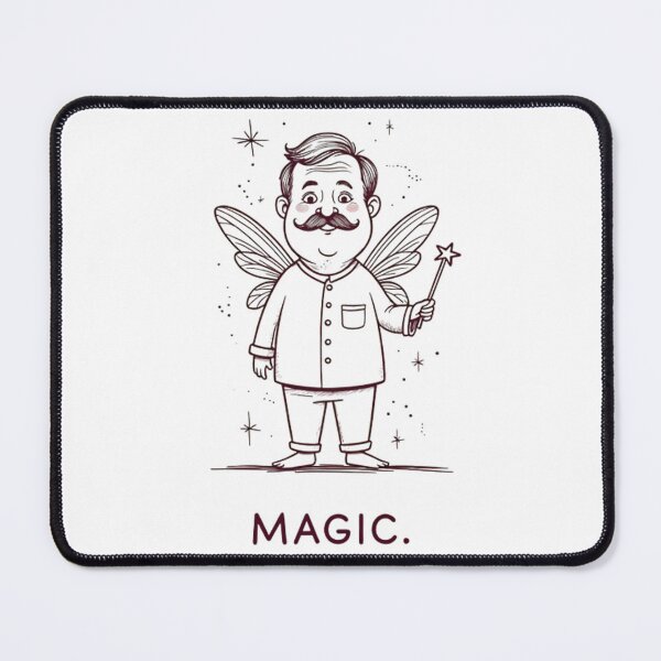 Item preview, Magic Funny Fairy Man designed and sold by Structure-Blue.