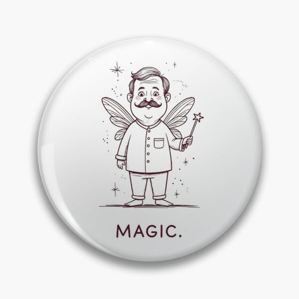 Item preview, Magic Funny Fairy Man designed and sold by Structure-Blue.