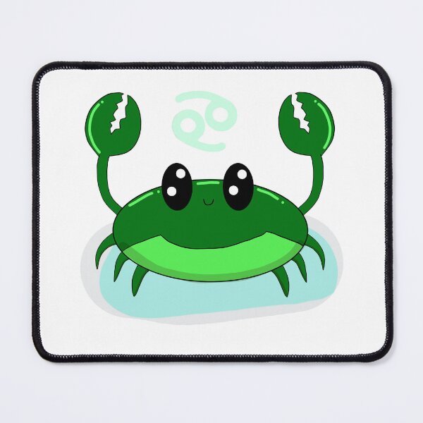 Item preview, Cancerians Crab ✨ - Green designed and sold by DoodlesbyEllieE.