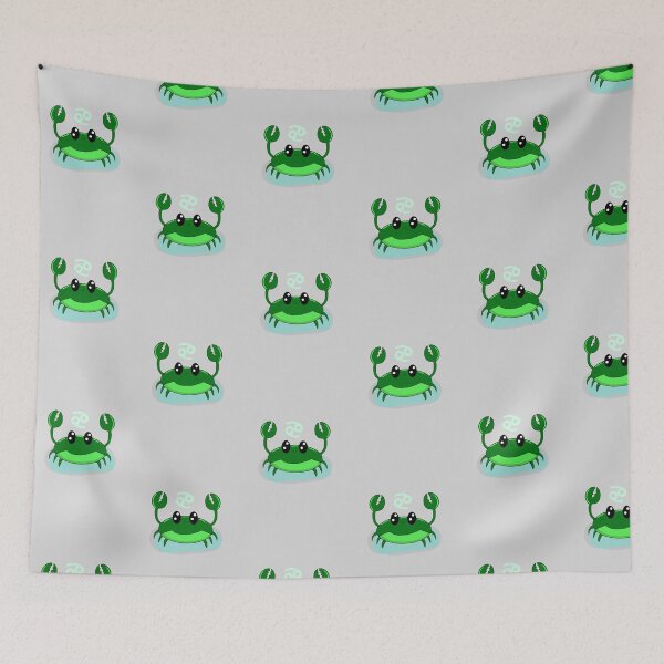 Item preview, Cancerians Crab ✨ - Green designed and sold by DoodlesbyEllieE.