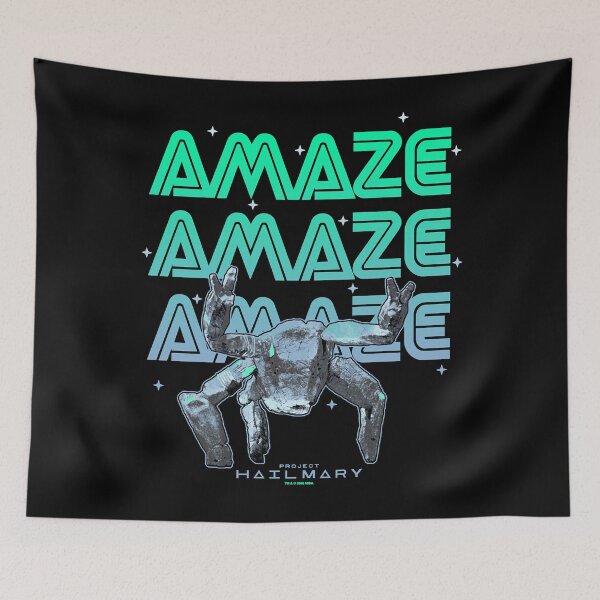 Item preview, Project Hail Mary Amazing Rocky The Alien Neon Portrait designed and sold by DebbieLoucks2.