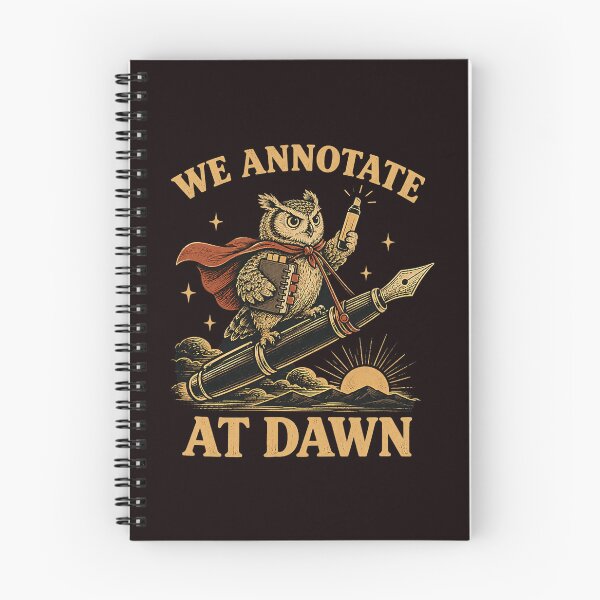 Item preview, We Annotate At Dawn Owl English Teacher  designed and sold by ImeldaSparks.
