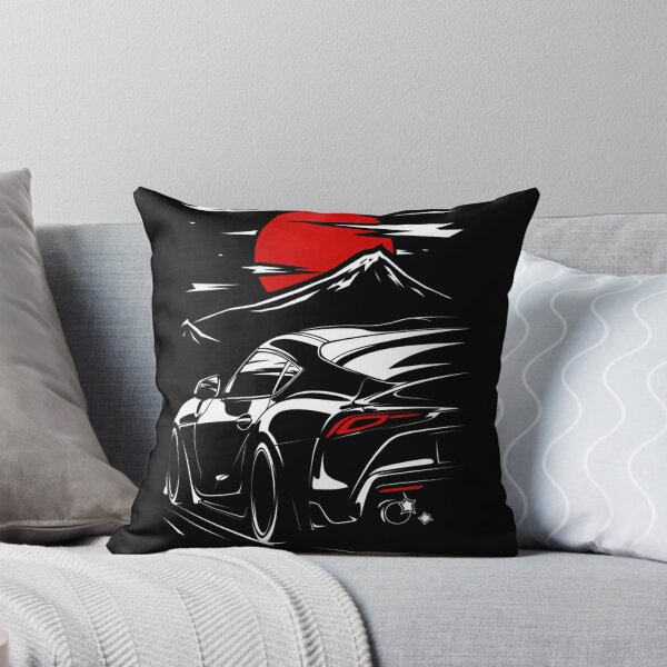 Item preview, Toyota GR Supra Inspired Car Illustration with Haruna Theme designed and sold by naughty-boy.