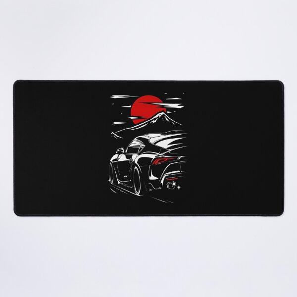 Item preview, Toyota GR Supra Inspired Car Illustration with Haruna Theme designed and sold by naughty-boy.