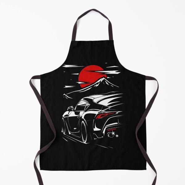 Item preview, Toyota GR Supra Inspired Car Illustration with Haruna Theme designed and sold by naughty-boy.